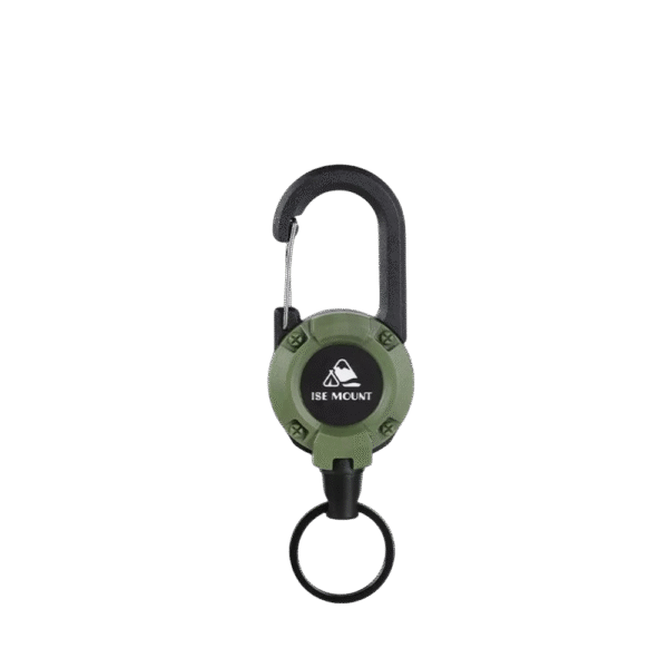 Elastic D-Shape Bag Keychain