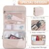 10 Set8 Set Packing Cubes for Travel Gifts for Women MomAntiTearing Suitcase Organizer for Luggage with Shoe Hanging Toiletry BagOlarHike Vacation Essentials Accessories for Cruise ShipCream